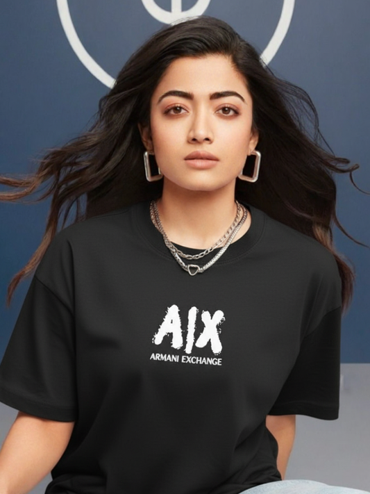 Premium Cotton “A|X” Graphic T-Shirt (Unisex)