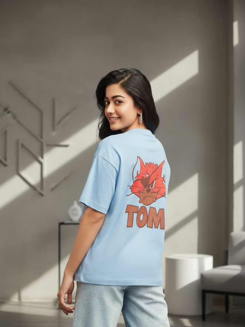 Premium Cotton “Tom & Jerry” Graphic T-Shirt (Unisex)