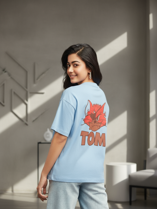 Premium Cotton “Tom & Jerry” Graphic T-Shirt (Unisex)