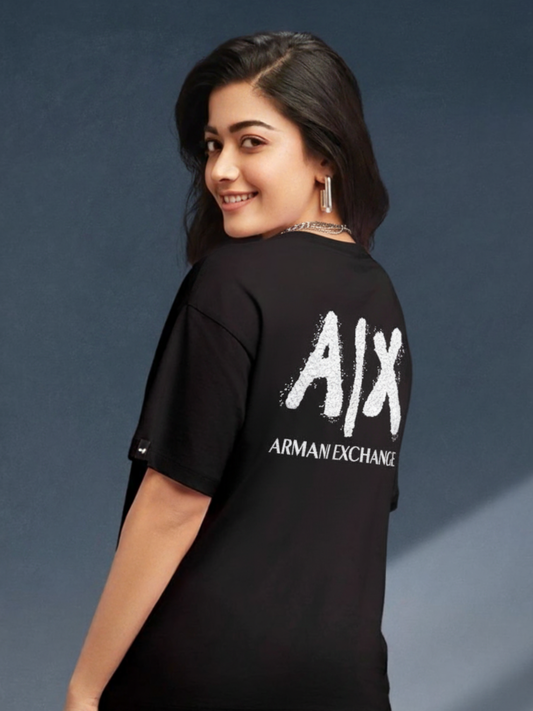 Premium Cotton “A|X” Graphic T-Shirt (Unisex)